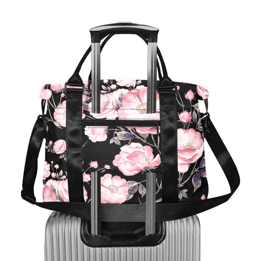 ETC Spring 17' Peonies Duffle Bag