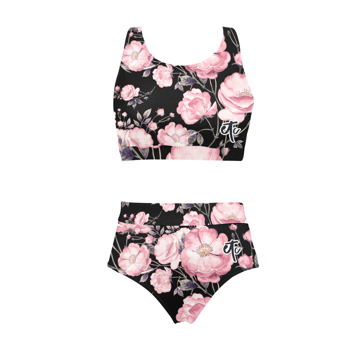 ETC Spring 17' Peonies High Waisted Bikini