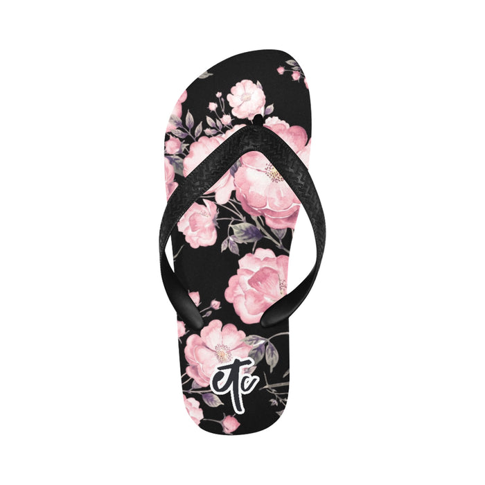 ETC Spring 17' Pink Peonie Jandals