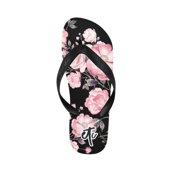 ETC Spring 17' Pink Peonie Jandals