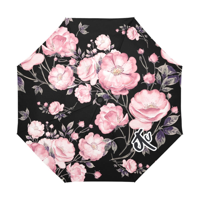 ETC Spring 17' Pink Peonies Anti-UV Umbrella