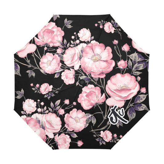 ETC Spring 17' Pink Peonies Anti-UV Umbrella