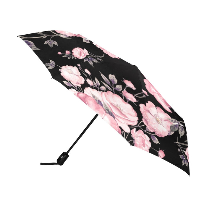 ETC Spring 17' Pink Peonies Anti-UV Umbrella