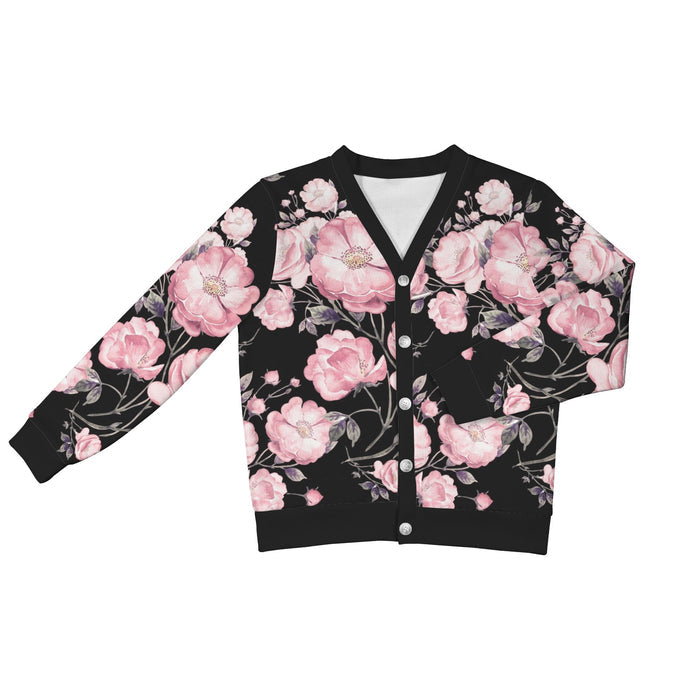 ETC Spring 17' Pink Peonies Cardi