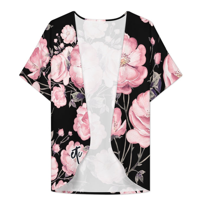 ETC Spring 17' Pink Peonies Cardi