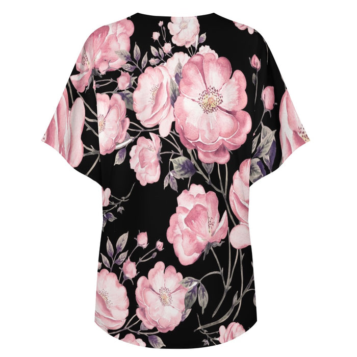 ETC Spring 17' Pink Peonies Cardi