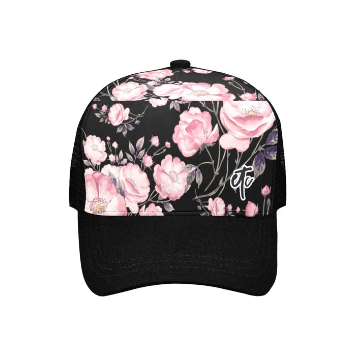 ETC Spring Pink Peonies Trucker