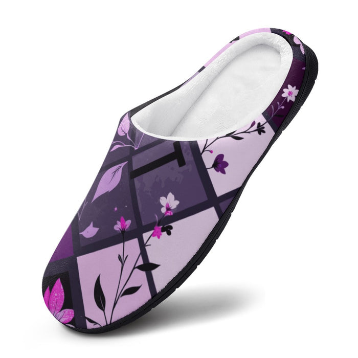 ETC Square Floral Slippers