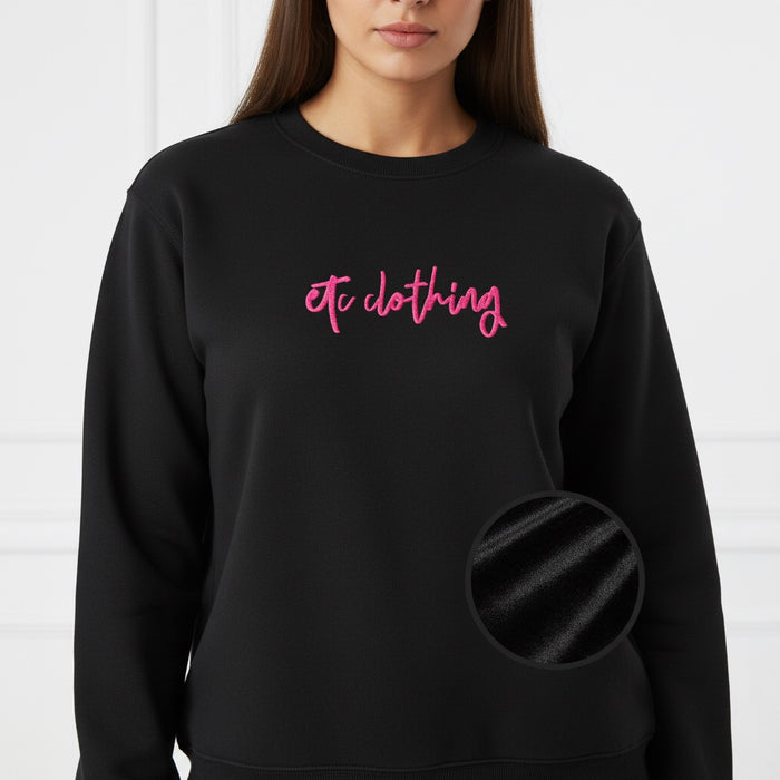 ETC Staple Embroidered Crew Fleece