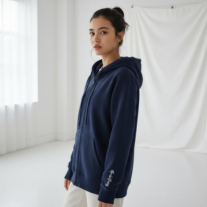 ETC Staple Fleece Embroidered Zip Hoodie