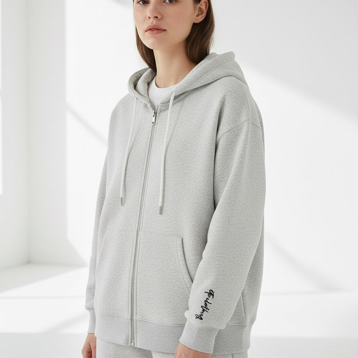 ETC Staple Fleece Embroidered Zip Hoodie