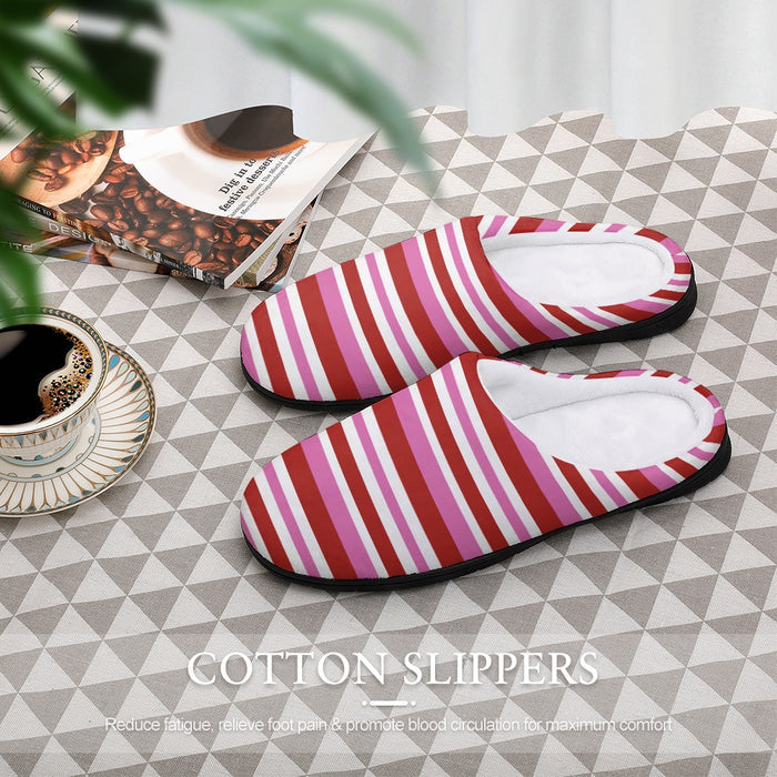ETC Stripe Cotton Slippers
