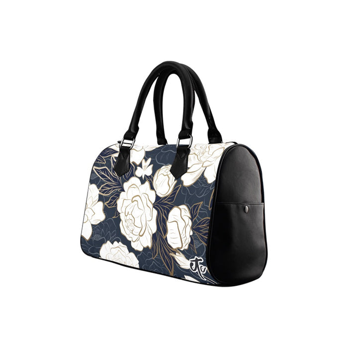 ETC Summer Peonies Barrel Handbag