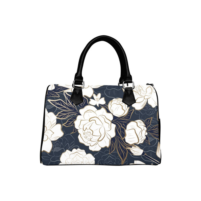 ETC Summer Peonies Barrel Handbag