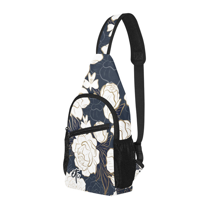 ETC Summer Peonies Cross Body Bag