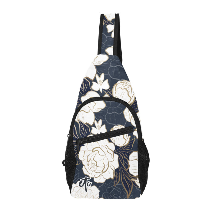 ETC Summer Peonies Cross Body Bag