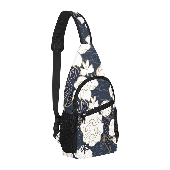 ETC Summer Peonies Cross Body Bag