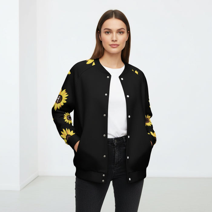 ETC Sunflower Baseball Jacket