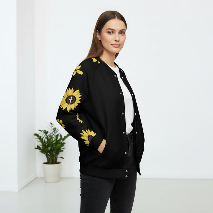 ETC Sunflower Baseball Jacket