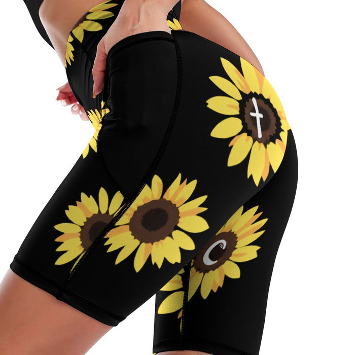 ETC Sunflower Collection Short Leggings