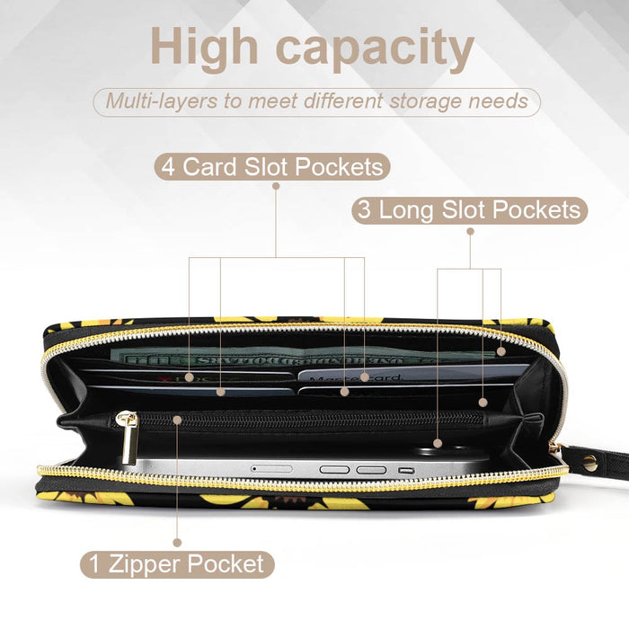 ETC Sunflower PU Leather Wallet