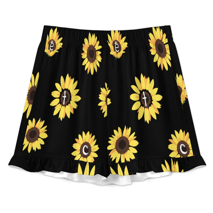 ETC Sunflower Ruffled Pajama