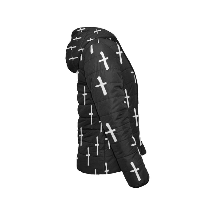 ETC 't' Winter Hooded Puffer Jacket
