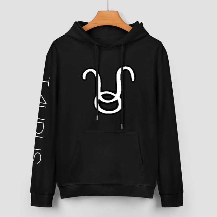 ETC Taurus Zodiac Sign Cotton Hoodie