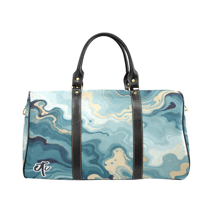 ETC Teal Marble Travel Bag