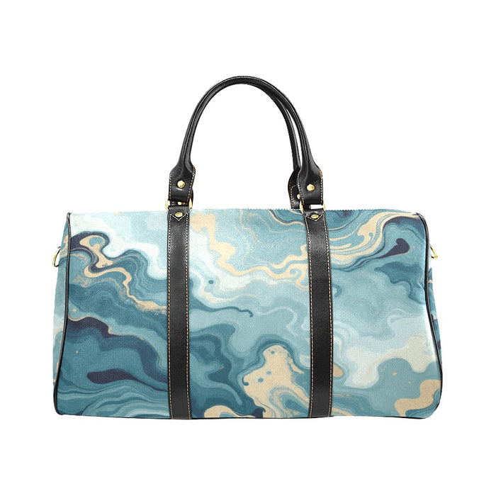ETC Teal Marble Travel Bag