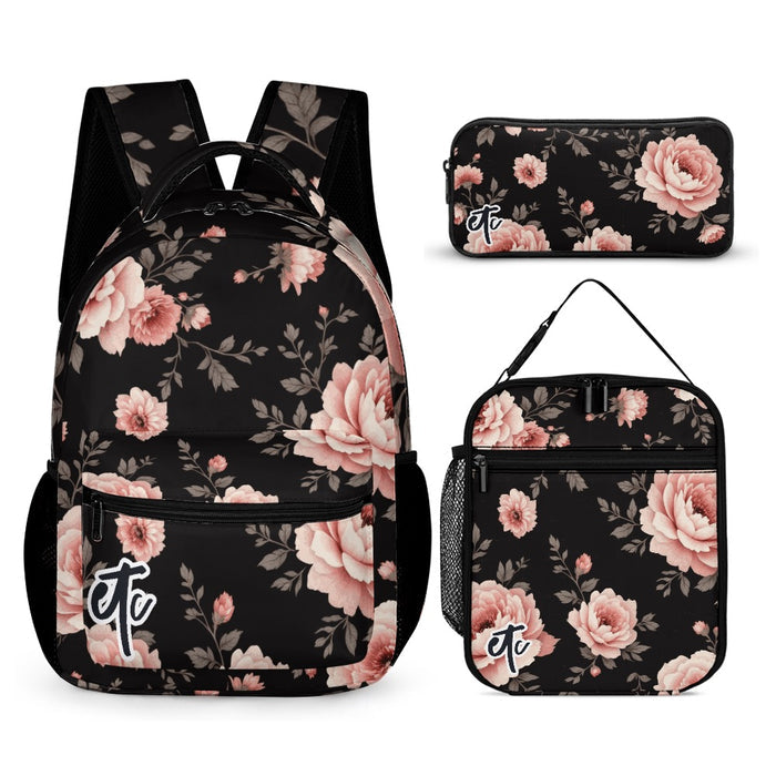 ETC Vintage Floral Back Back Set
