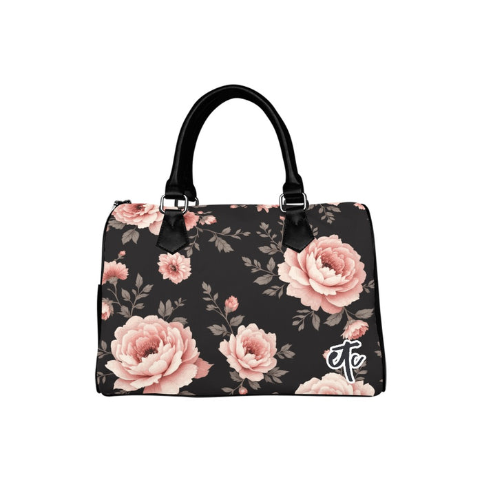 ETC Vintage Floral Barrel Handbag