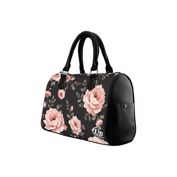 ETC Vintage Floral Barrel Handbag