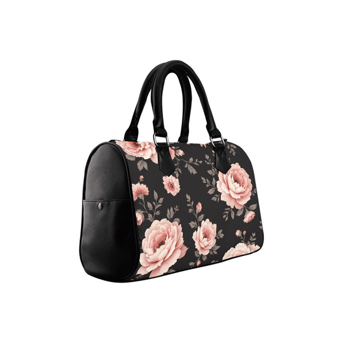 ETC Vintage Floral Barrel Handbag