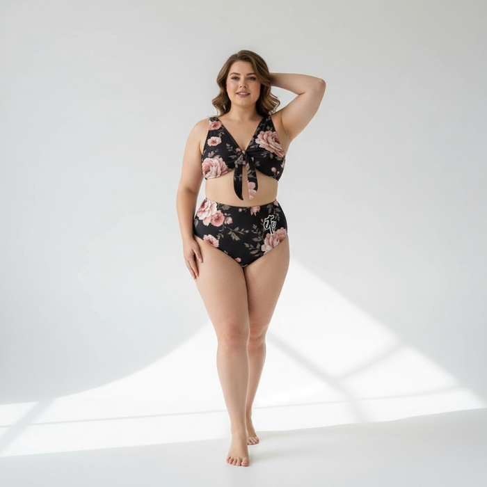 ETC Vintage Floral Bikini Set