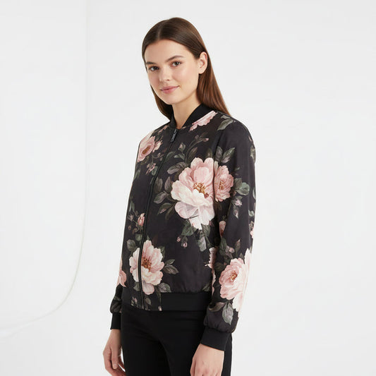 ETC Vintage Floral Bomber