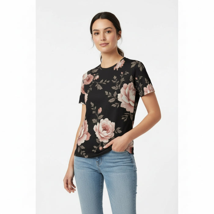 ETC Vintage Floral Cotton Tee