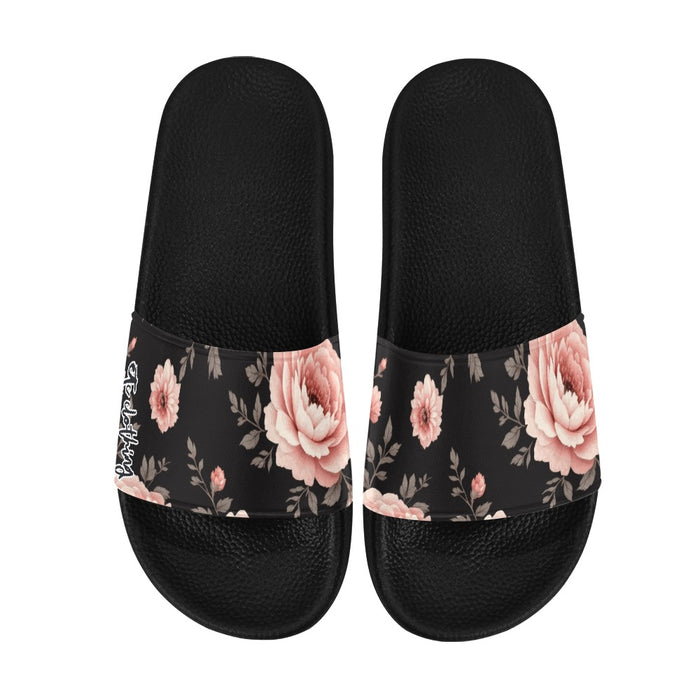 ETC Vintage Floral Slides