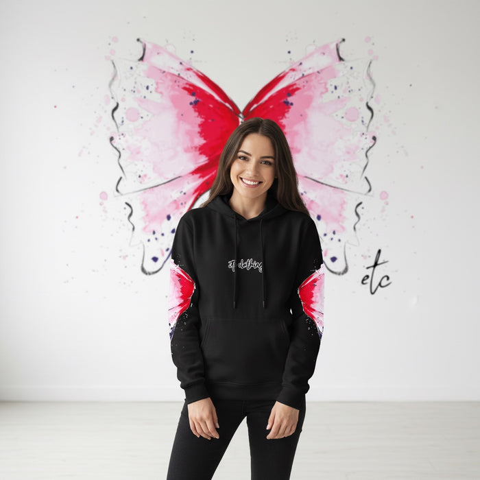 ETC Wings Cotton Hoodie
