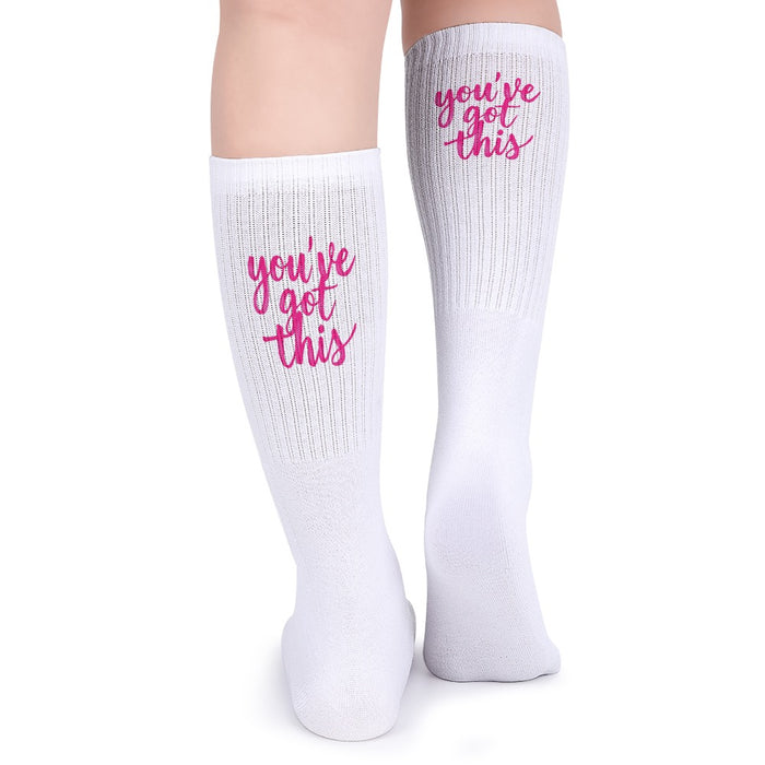 ETC 'you've got this' socks