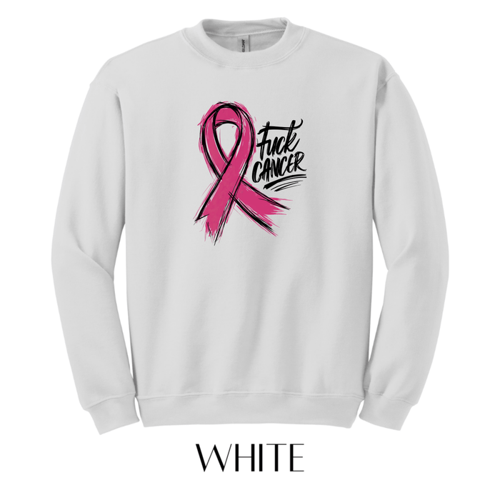 F*** Cancer Graphic Pullover - FINAL SALE - Macoma Boutique555 Presales