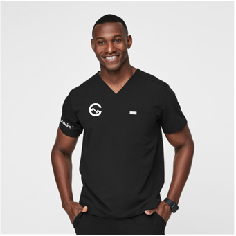 FIGS Leon™ Three-Pocket Scrub Top