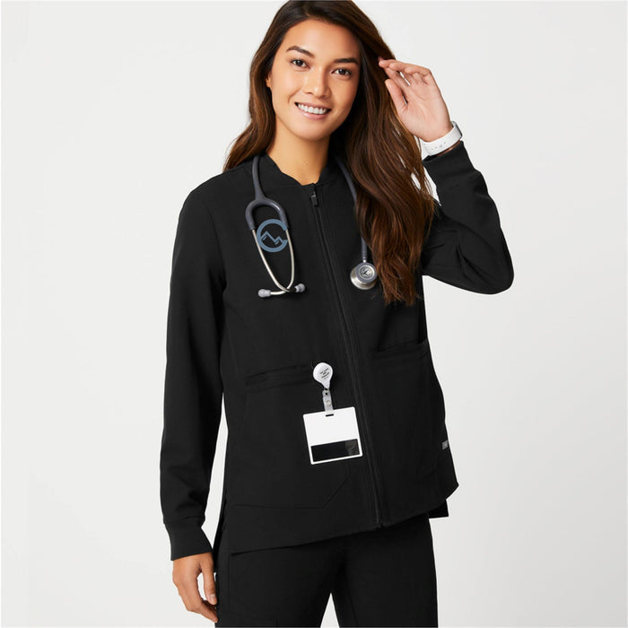 FIGS Womens Bellery Scrub Jacket