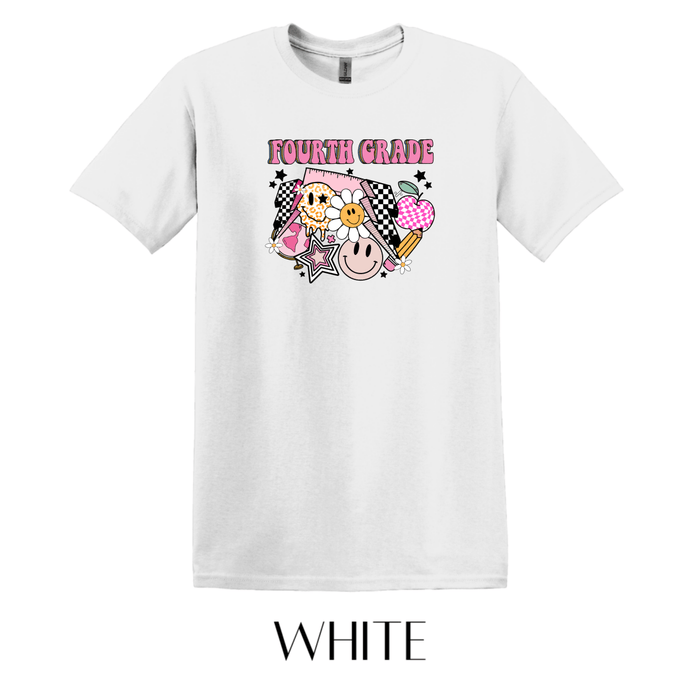 Fourth Grade Graphic Tee - FINAL SALE - Macoma Boutique555 Presales
