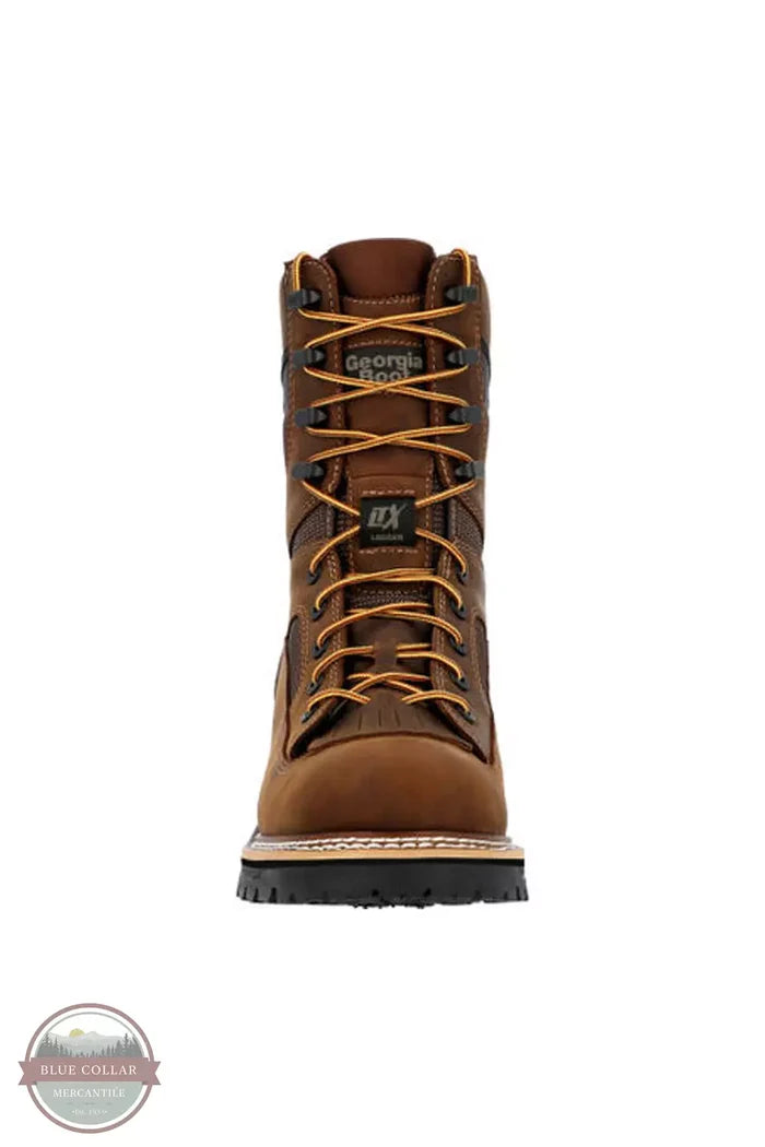 Georgia GB00616 LTX Logger Waterproof Work Boots Front View