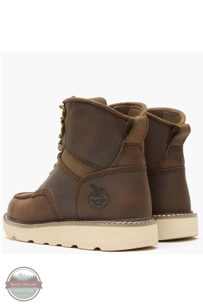 Georgia GB00667 Core 37 6" Moc Toe Work Boots, rear