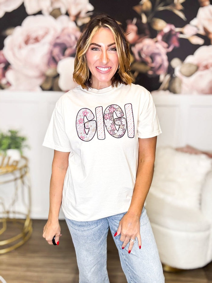 Gigi Graphic Tee - FINAL SALE - Macoma Boutique555 Presales