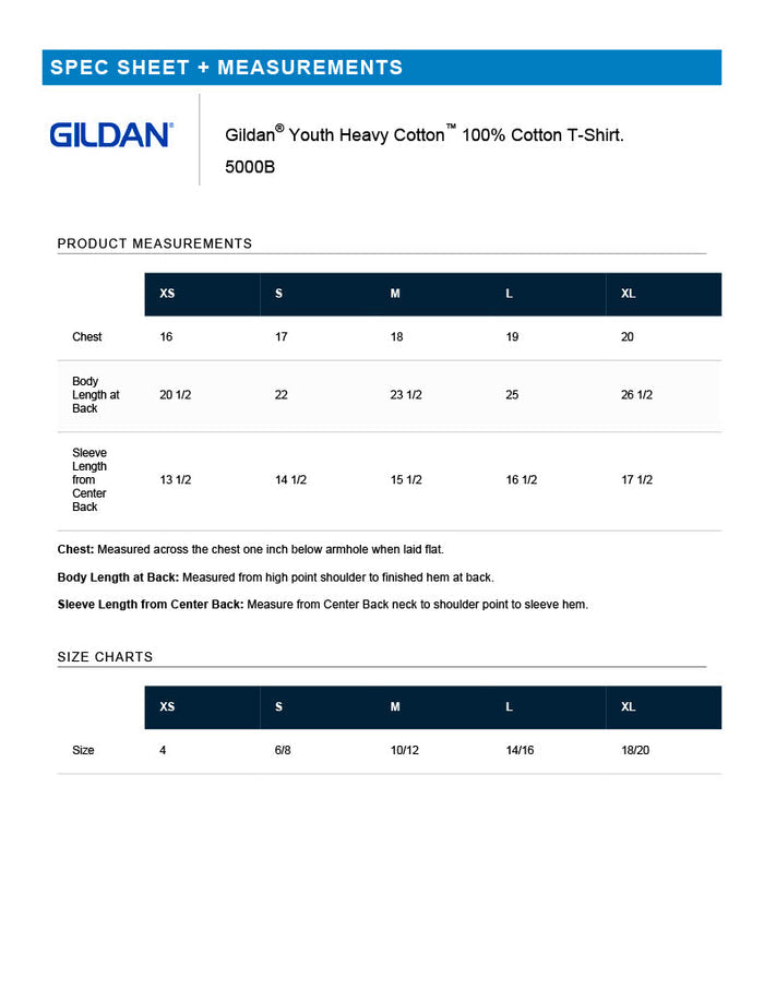 Gildan Youth Short Sleeve Tee
