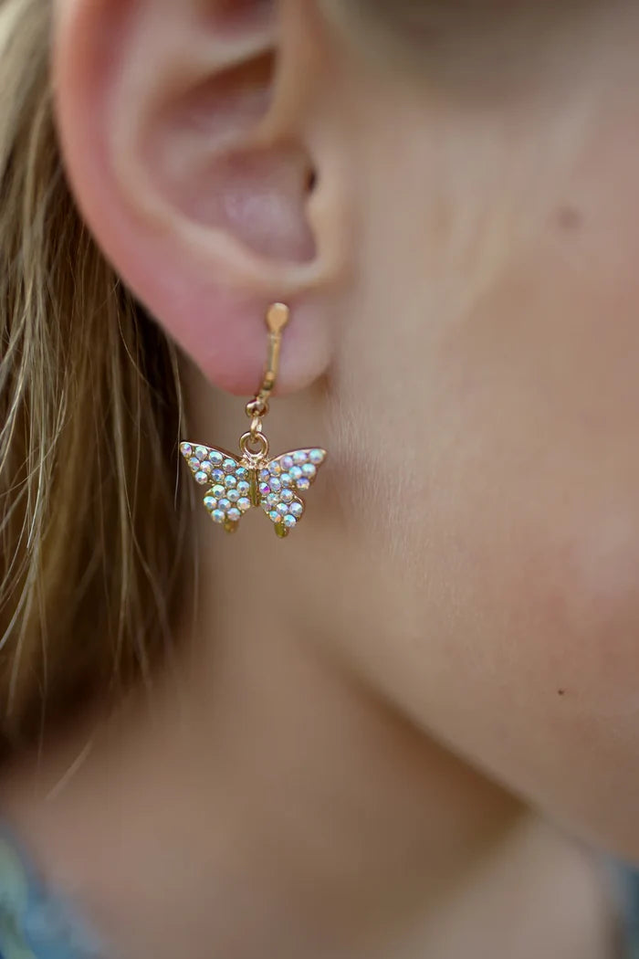 Great Pretenders Boutique Butterfly Clip Earrings Set