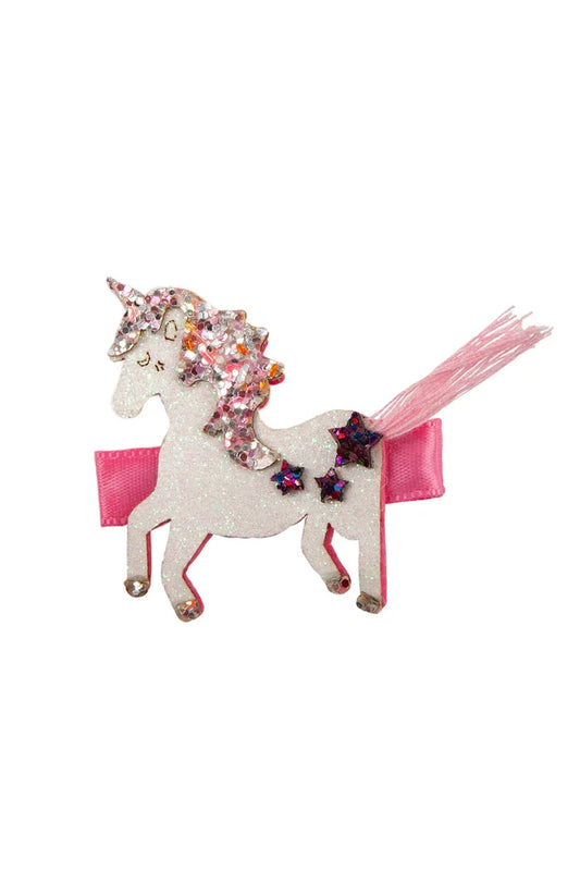 Great Pretenders Boutique Tassy Tail Unicorn Clip